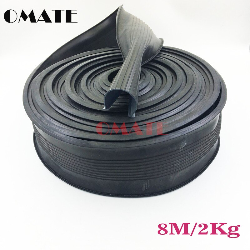 OMATE Garage door accessories electric flip plate garage door side sealing strip garage door iron frame side sealing tape