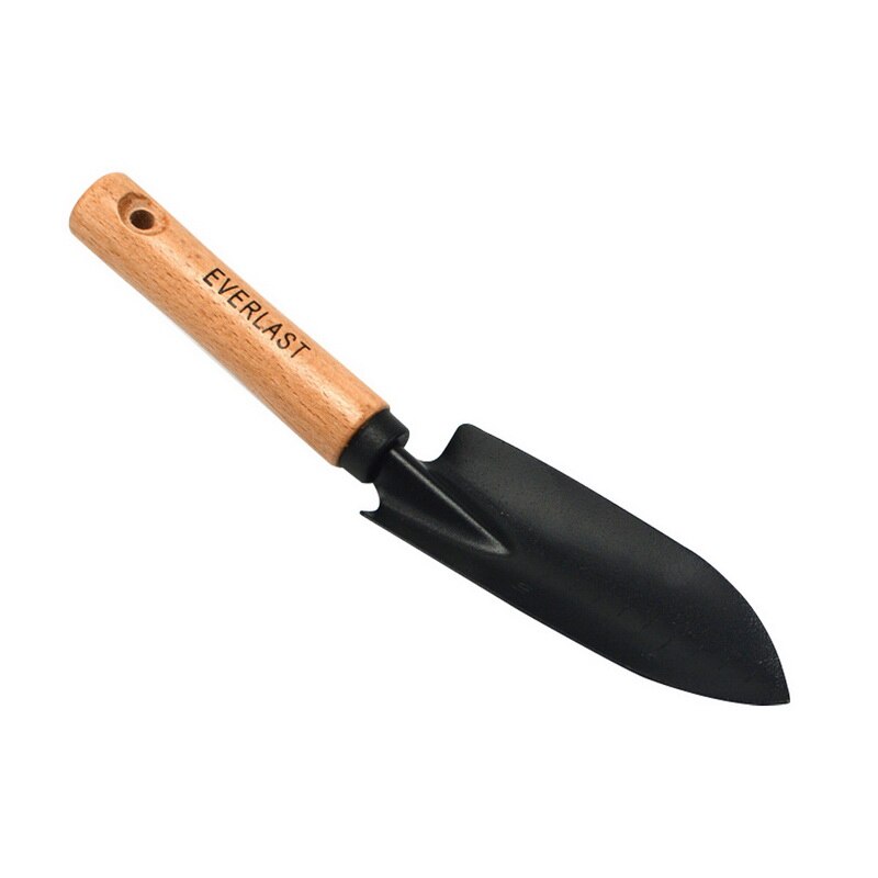 Carbon Steel Garden Shovel Flower Planting Shovel Garden Wooden Handle Gardening Camping Digging Tools TaoHuaYuan Tool