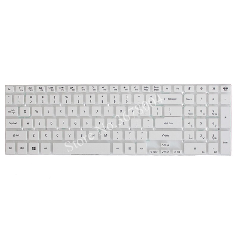 Engels Toetsenbord voor Packard bell easynote TV43HC TV43HR TV44HC TV44HR TV43CM TV44CM TSX62HR TV11CM TV11HC ONS Toetsenbord