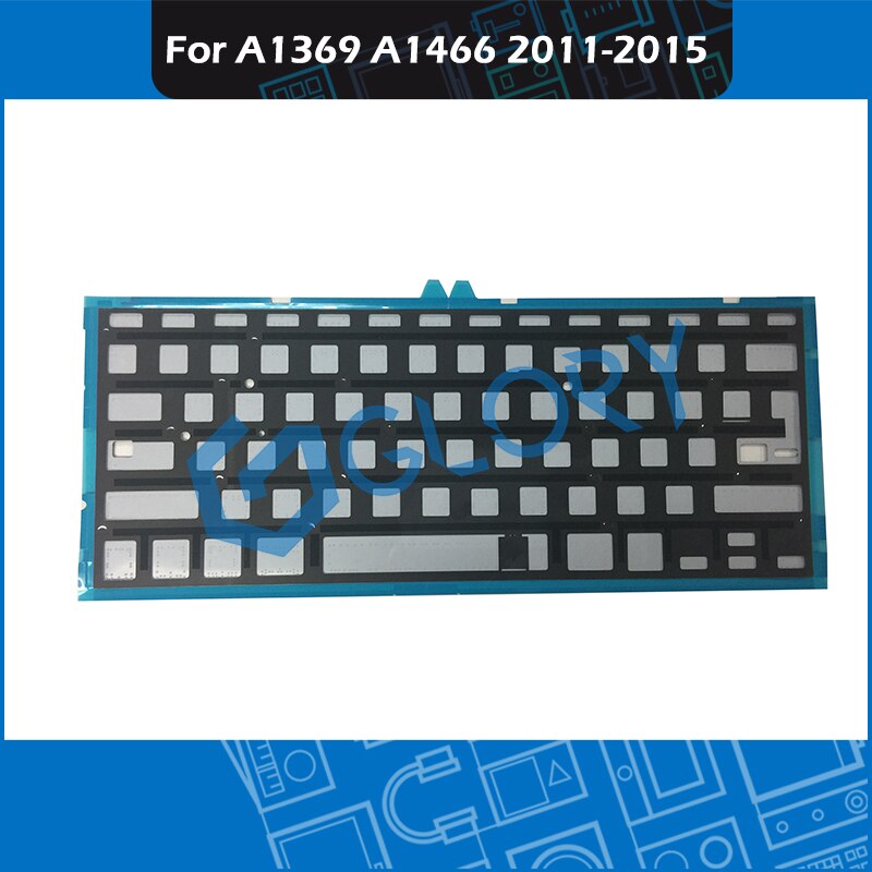 Full A1466 Keyboard UK Layout + Backlight Screws for Macbook Air 13" A1369 A1466 Replacement keyboard Year