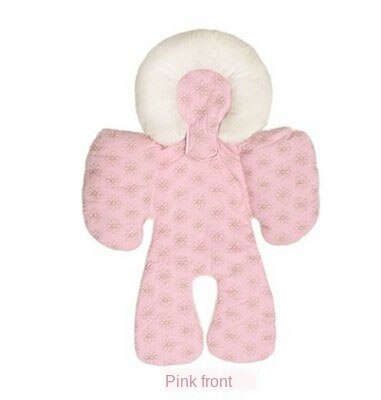 Baby Kinderwagen Baby Kinderwagen Kissen Baby Sicherheit Kinderwagen Baby Auto Matten Kinderwagen matt: Rosa