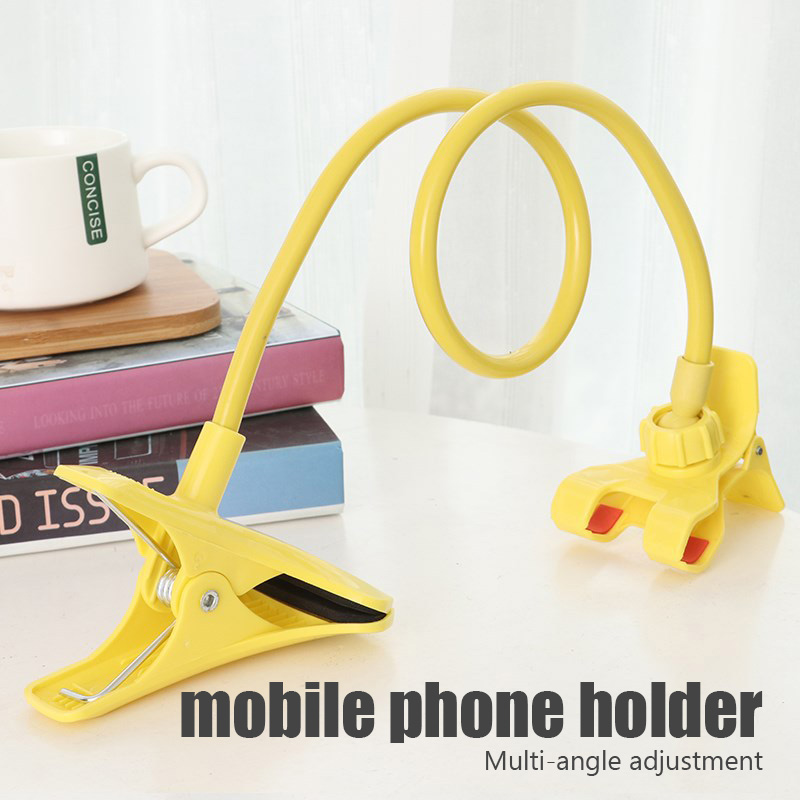 Soporte Universal Flexible para teléfono móvil, Clip ajustable para teléfono móvil, cama para el hogar, montaje de escritorio, soporte para teléfono inteligente