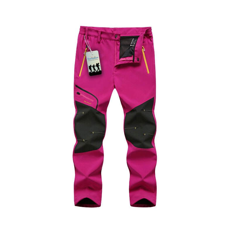 Pantalon de sport softshell pour femme, pantalon d'été imperméable à séchage rapide pour l'extérieur, le camping, l'escalade et le trekking