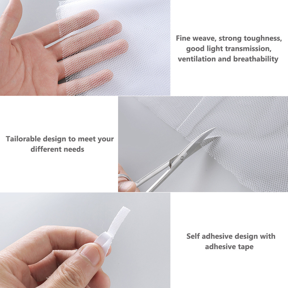 Makuuhuoneen ikkuna hyttysverkot hyttysverkko verho sisä hyttystenesto kärpästen hyttysverkko hyttysverkon korjausteippi