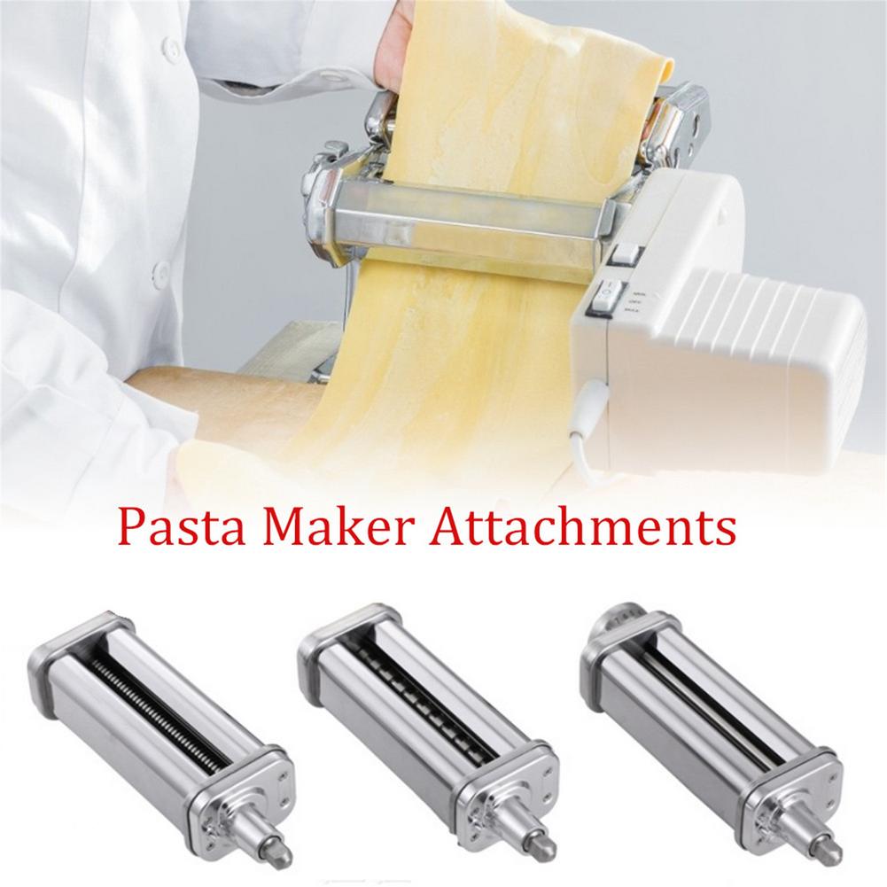 Pasta Maker Attachments Set For KitchenAid KSMPRA Stand Mixers Dough Slices Fettuccine Spaghetti Noodle Makers Parts