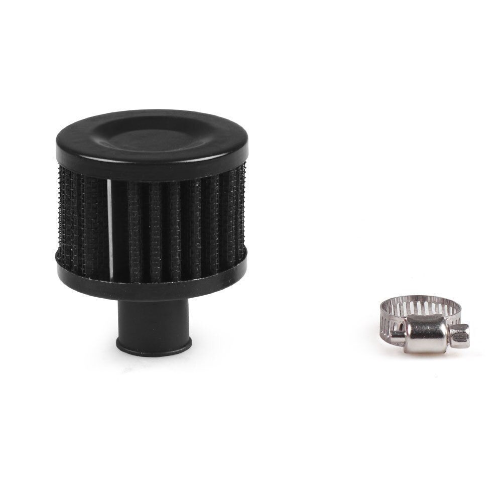 Filtro de aire pequeño Universal de 12MM para motocicleta Turbo, filtro de entrada de aire frío de carreras de alto flujo, accesorios para coche con cabeza de seta