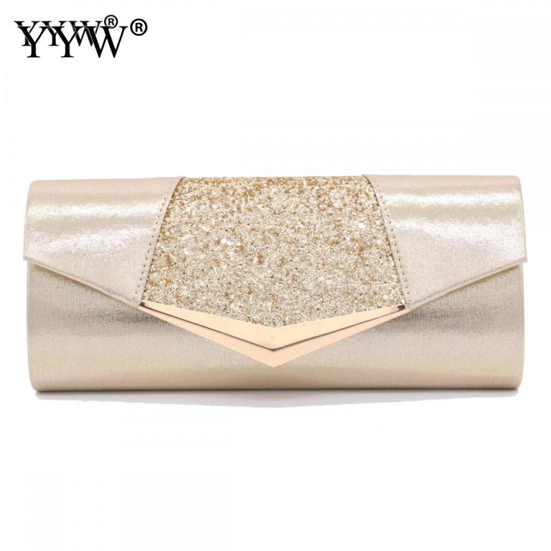 Crystal Sequin Evening Clutch Bags For Women 2022 Party Wedding Clutches Purse Female Pink Silver Wallets Bag Women Prom