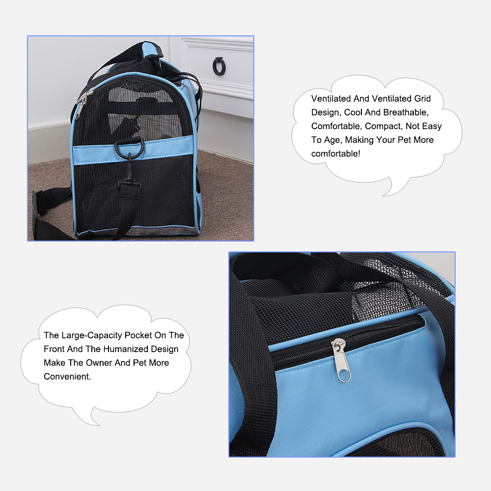 Nylon Huisdieren Ademend Mesh Reistas Draagbare Kat Puppy Uitgaande Handtas Kooi Rugzak Carrier Hond Teddy Benodigdheden