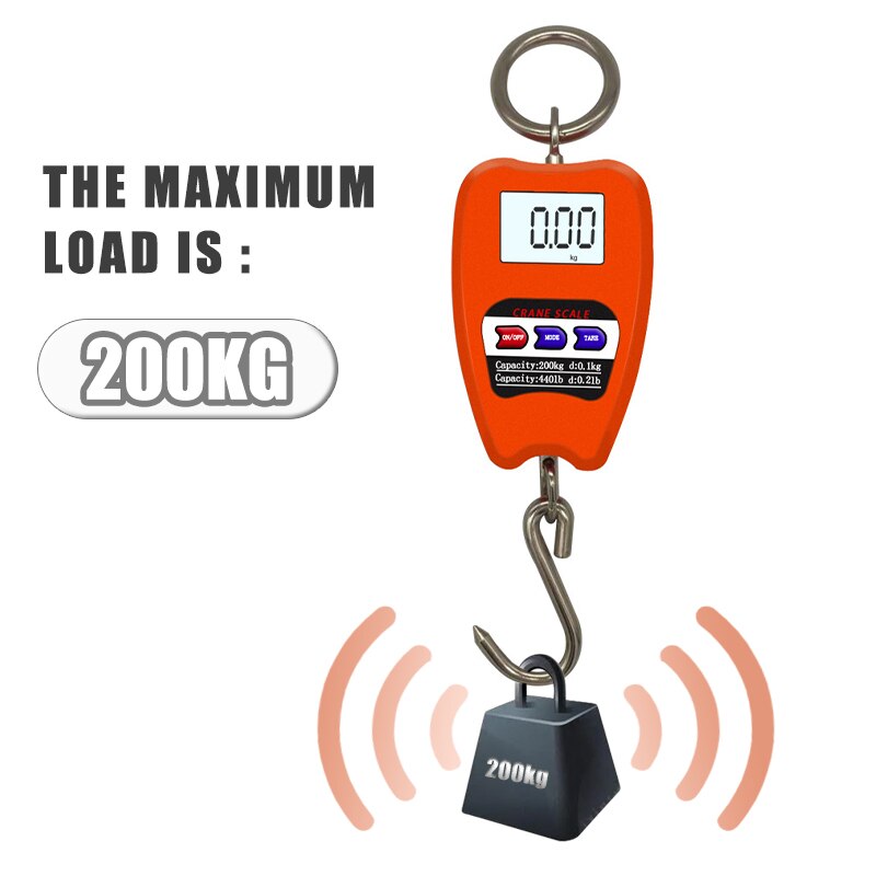 1.5T 1500 kg kraanweegschaal modellen Smart zware type crane schaal met aluminiumlegering van luchtvaartkwaliteit elektronische hangweegschaal digitale haak ophangweegschaal levering met AA-batterijen