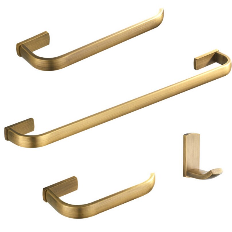 Antik brons finish badrum hårdvara set mantel krok handduk bar rack toalettpapper handduk hållare badrumstillbehör
