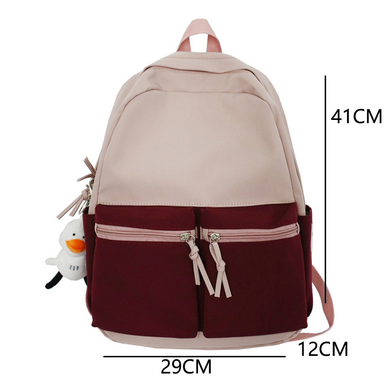 High School Rugzak Vrouwen Midden Schooltas Voor Tiener Meisjes Student Boekentas Casual Preppy Stijl 2022