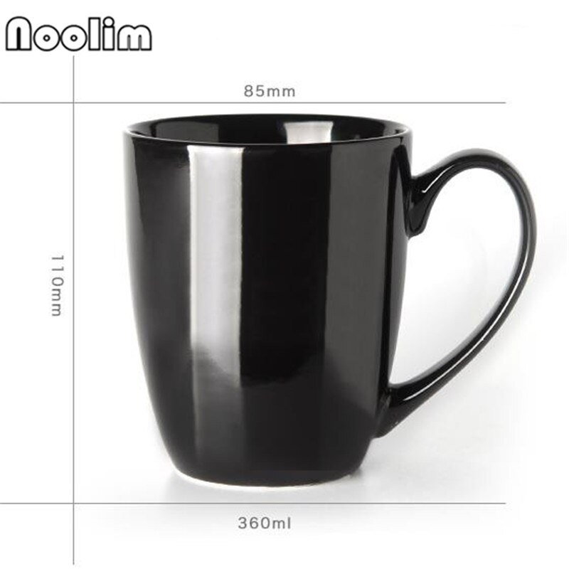 Tasses à café en porcelaine, en céramique, simples, colorées, pour le bureau, articles ménagers, couleur bonbon, pour le petit déjeuner, pour le lait