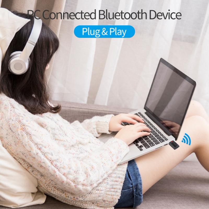 4 In 1 Bluetooth Receiver Bluetooth 5.0 USB 3.5mm Bluetooth Aux BT Audio Receiver Transmitter Wireless Dongle For Car/TV/laptop