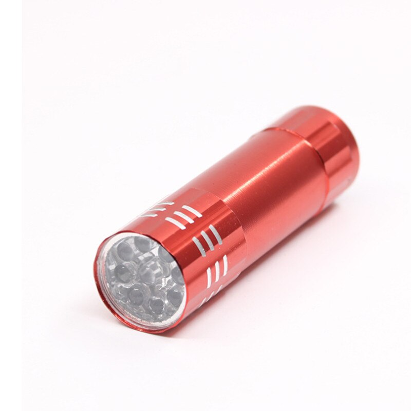 1 unidad de secador de uñas de 12W, lámpara de LED UV, micro-usb, barniz de Gel, máquina de curado para uso doméstico, herramientas de arte de uñas para lámparas, rápida: 1PC RED