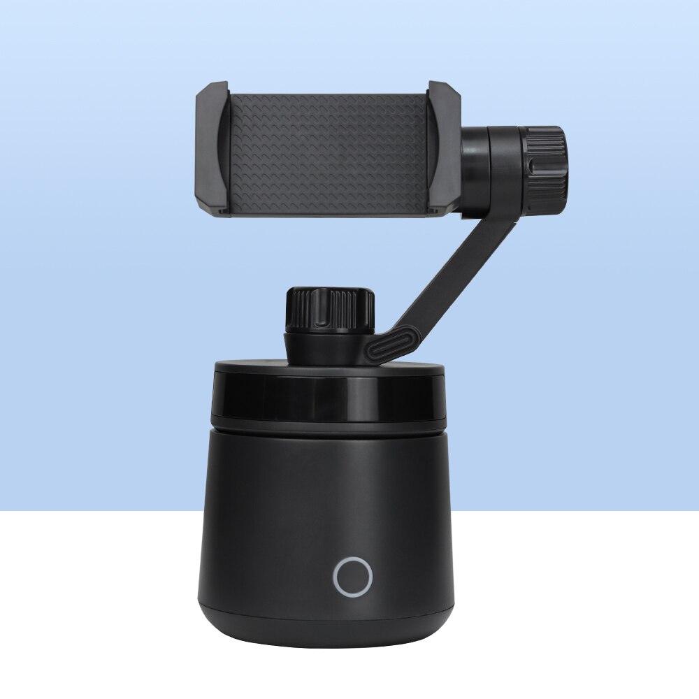 360° Face Tracking Gimbal Stabilizer - Smartphone Holder with Tripod - Bluetooth Remote Control - 1500mAh Battery: No Tripod A