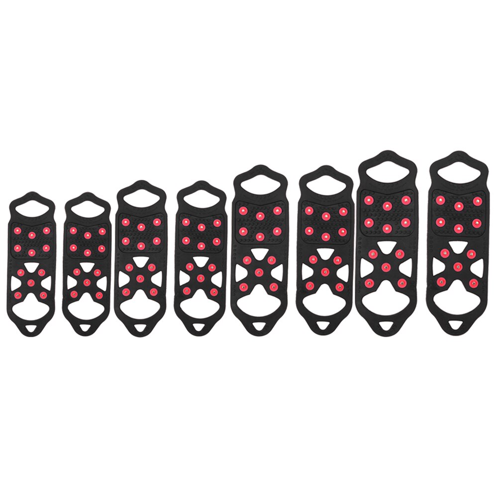1 paar 11 noppen antislip ijs gripper spike winter outdoor klimmen antislip sneeuw spikes grips noppen over schoenen hoezen stijgijzers
