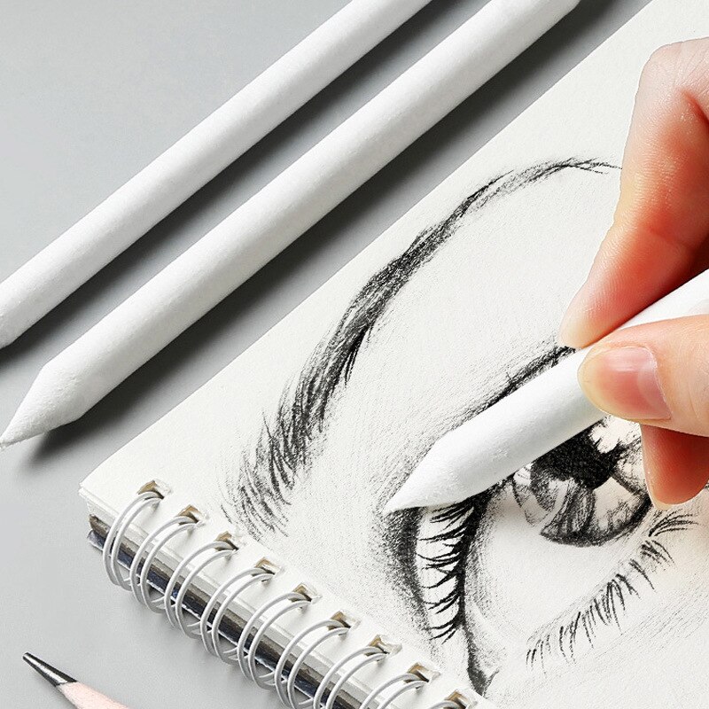 3/6Pcs/set Double Head Durable Art Drawing Tool Pastel Blending Smudge Material Escolar Sketching Paper Pencil