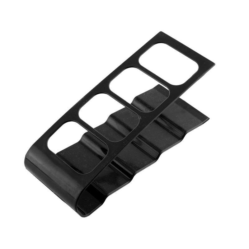 Opslag Rekken Smeedijzeren Vier Afstandsbediening Organizer Desktop Tv Airconditioning Afstandsbediening Opslag Houders Для Кухни: black