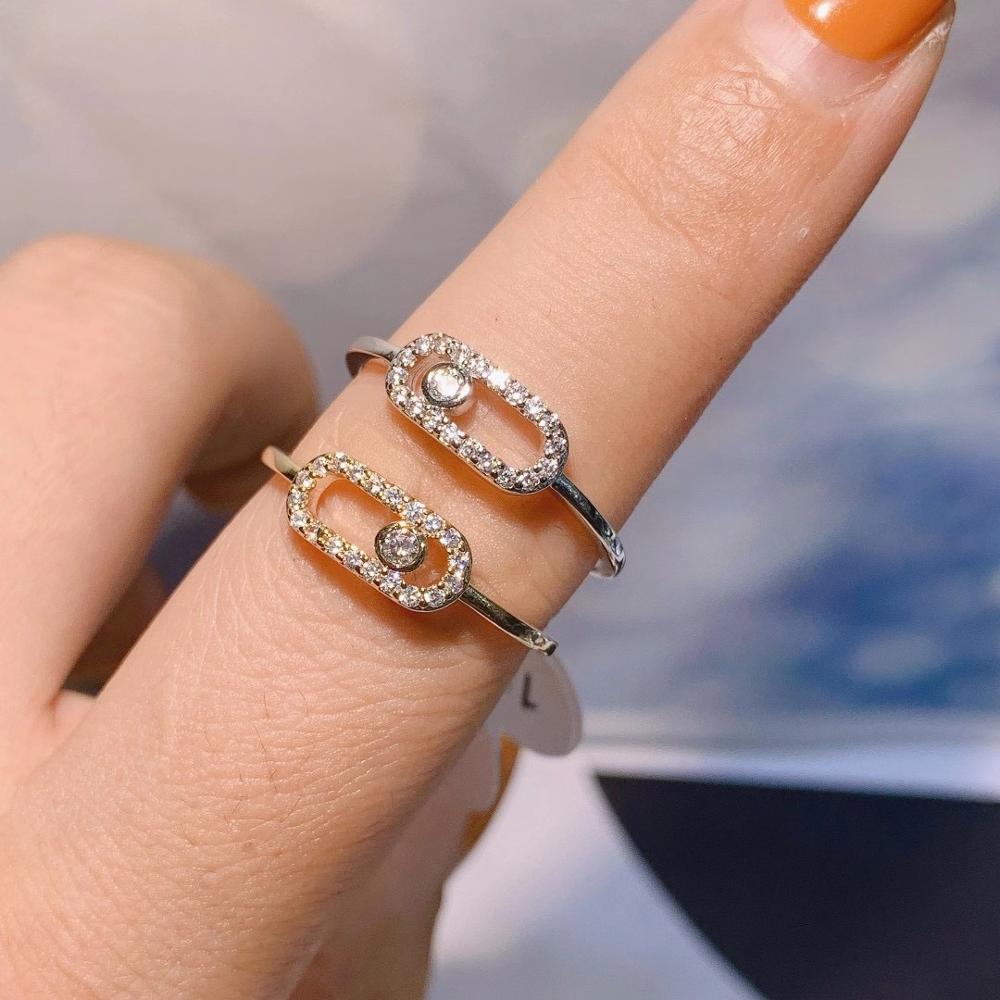 Luxe Elegante Brazilië Initial Stapelbare Ringen Voor Vrouwen Wedding Cz Vinger Ringen Kralen Charm Ring Bohemian Strand Sieraden J1918