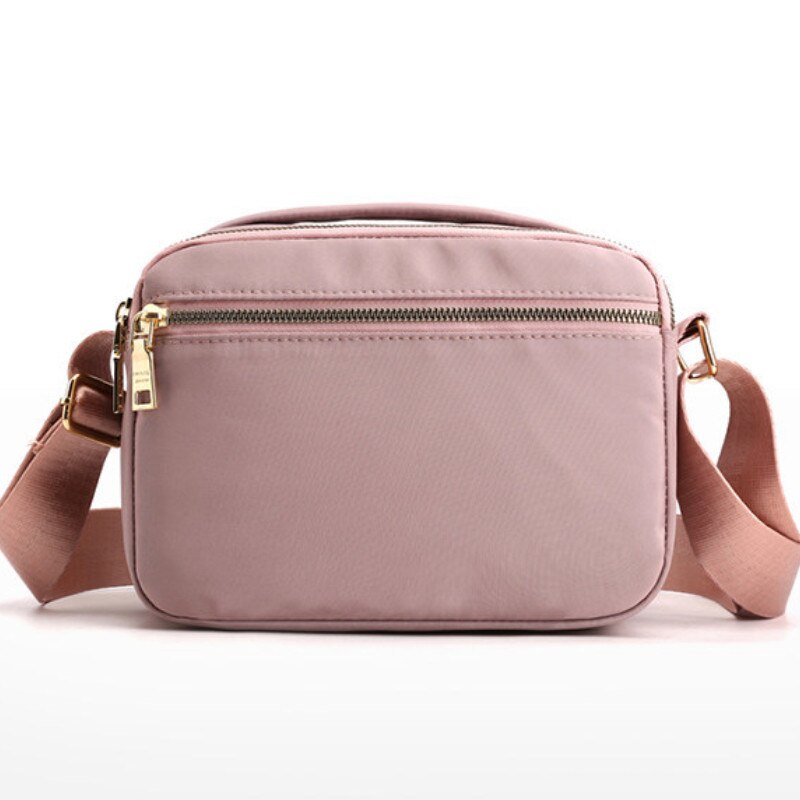 Kobiety nylonowa torba na ramię wodoodporna wielo-kieszeniowa torba na zamek luksusowe torebki damskie torby Crossbody dla projektanta Bolsa Feminina worek