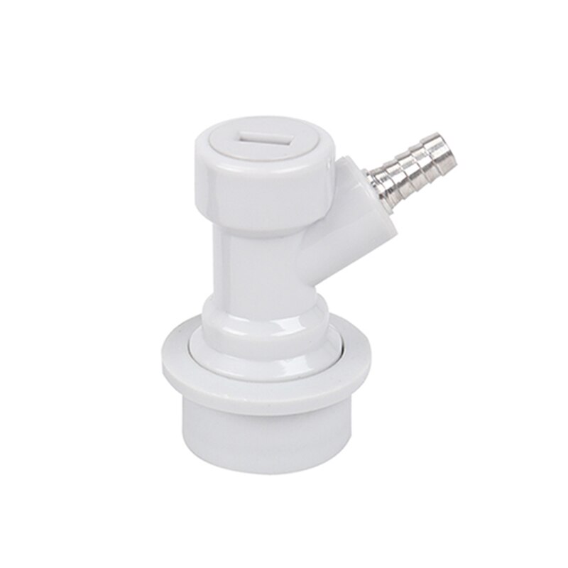 Conectores de barril de cerveza Homebrew de 1/4 pulgadas, dispensador de barril con bloqueo de bola, desconexión de Gas líquido, Conector de boca recta/roscada, útil