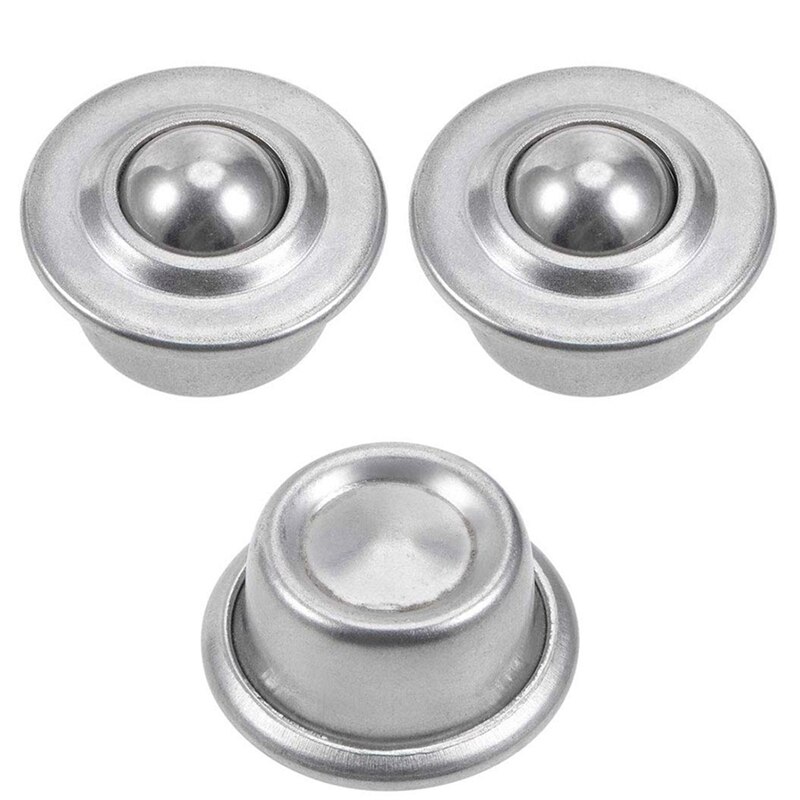 Rueda de ojo de toro de bola Universal galvanizada, rueda de transferencia de bola Universal de acero inoxidable, rueda de ojo de toro de acero al carbono