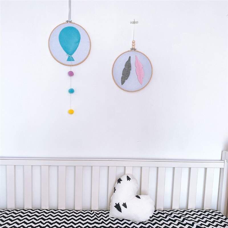 Ins Nordic Nursery Room Decor Veer Opknoping Decor Handgemaakte Kinderen Babykamer Opknoping Muur Decor Voor Baby Bed Bumper