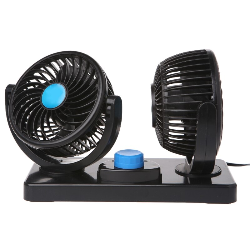Akozon Motor Koelventilator 10 inch 12V 80W Slanke elektronische koelventilator 2100 RPM Luchtstroomsnelheid 10 Rechte messen universeel