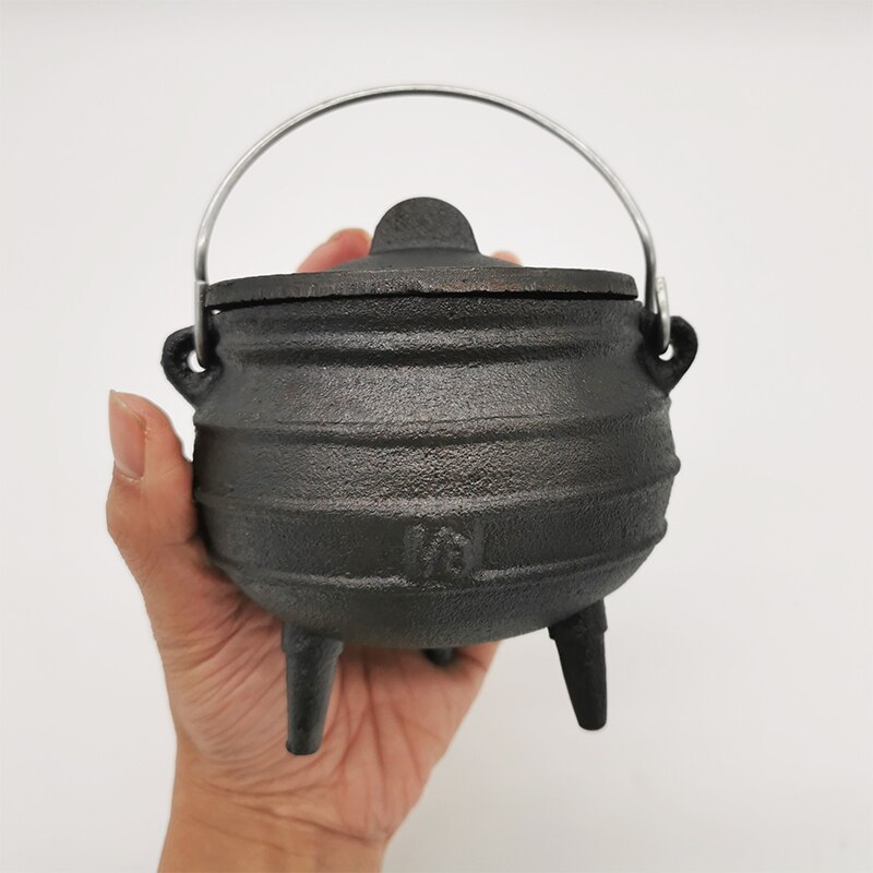 1/8# 350ml Small Cast Iron Cauldron South Africa Potjie Pot Cookware