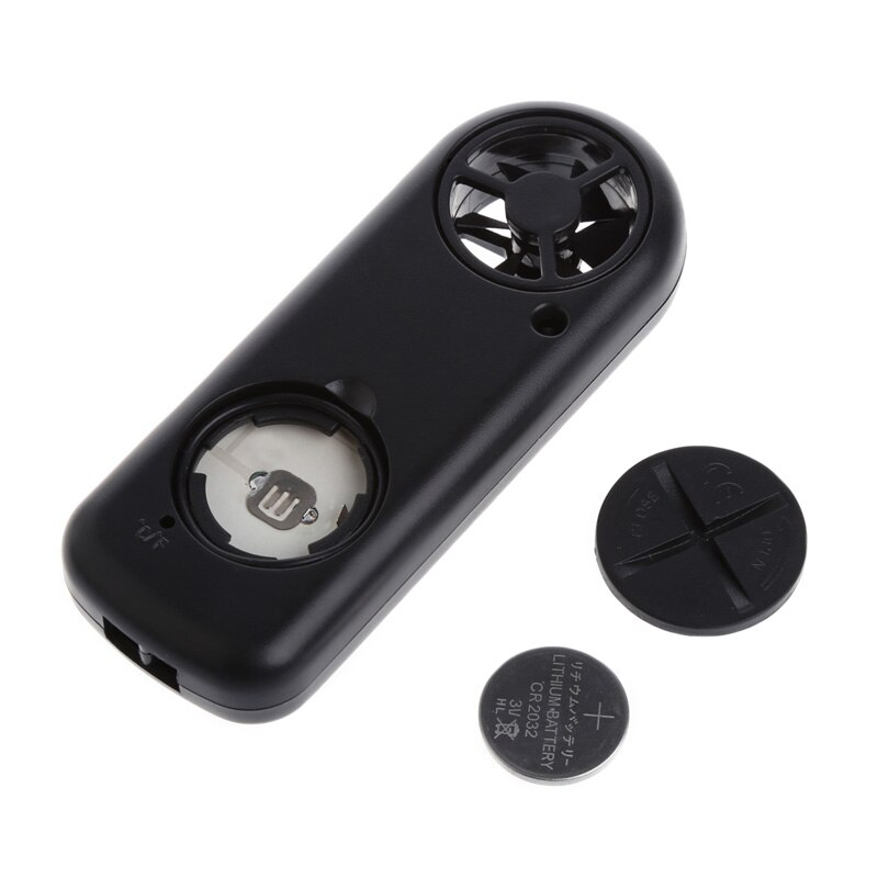 GM816 termometro anemometro digitale per misuratore di flusso d'aria con retroilluminazione a velocità del vento