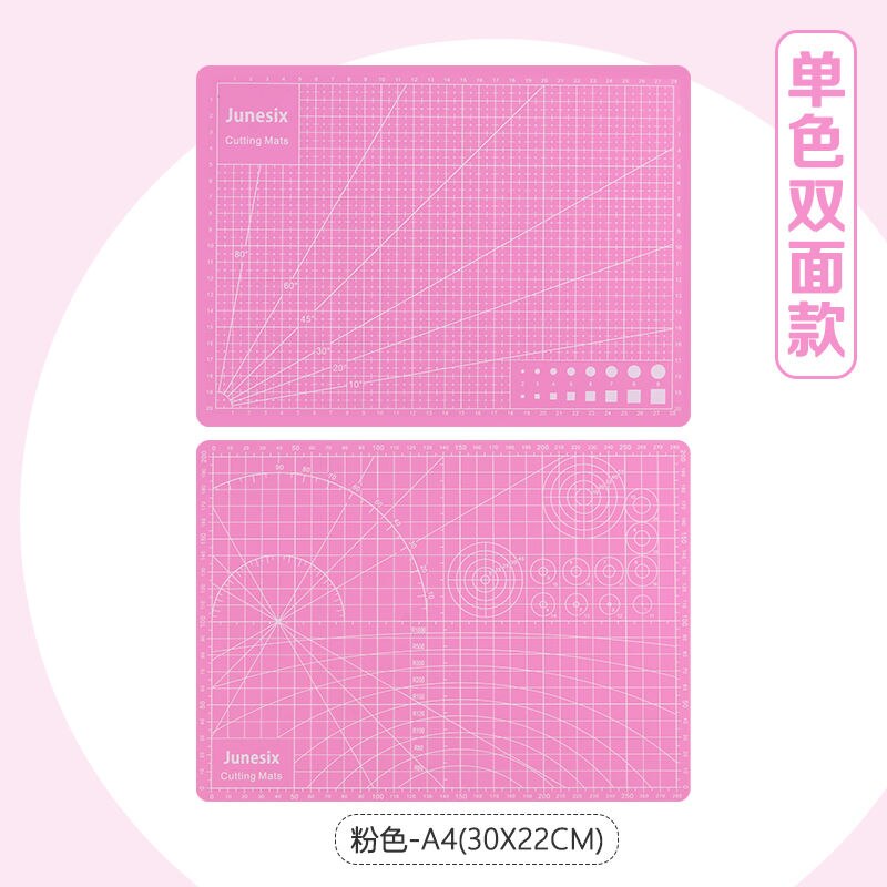 Multifunction Pvc Self Healing Cutting Mat Cutting pad Board Paper Cutter DIY Craft Tools Office School Supplies: double side-4