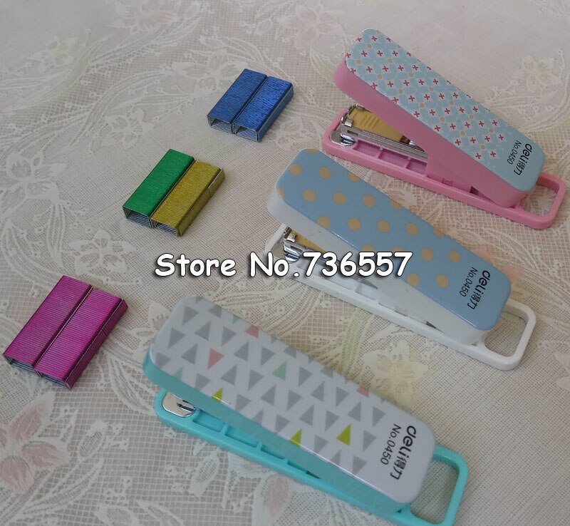 Compact Arbeidsbesparende Nietmachine Mini Bindmiddel Leuke Nietmachine Papier Nietmachine Kantoor En Schoolbenodigdheden Mini Briefpapier Set