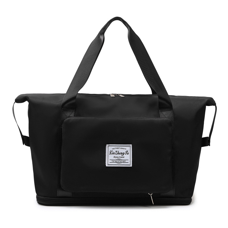 Bolsa plegable de almacenamiento de gran capacidad, bolsas de viaje, bolso de equipaje de mano, bolsa de lona impermeable, bolsos de hombro para mujer