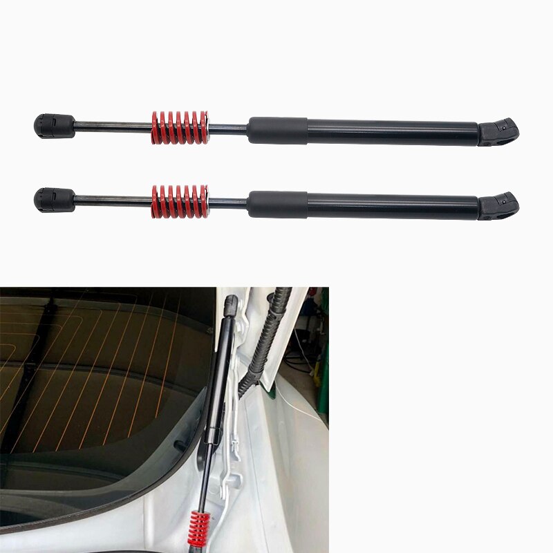 Vérins de levage de hayon de coffre arrière pour Tesla modèle 3 tige hydraulique de Support de choc de ressort à gaz de coffre avant: 2pcs rear