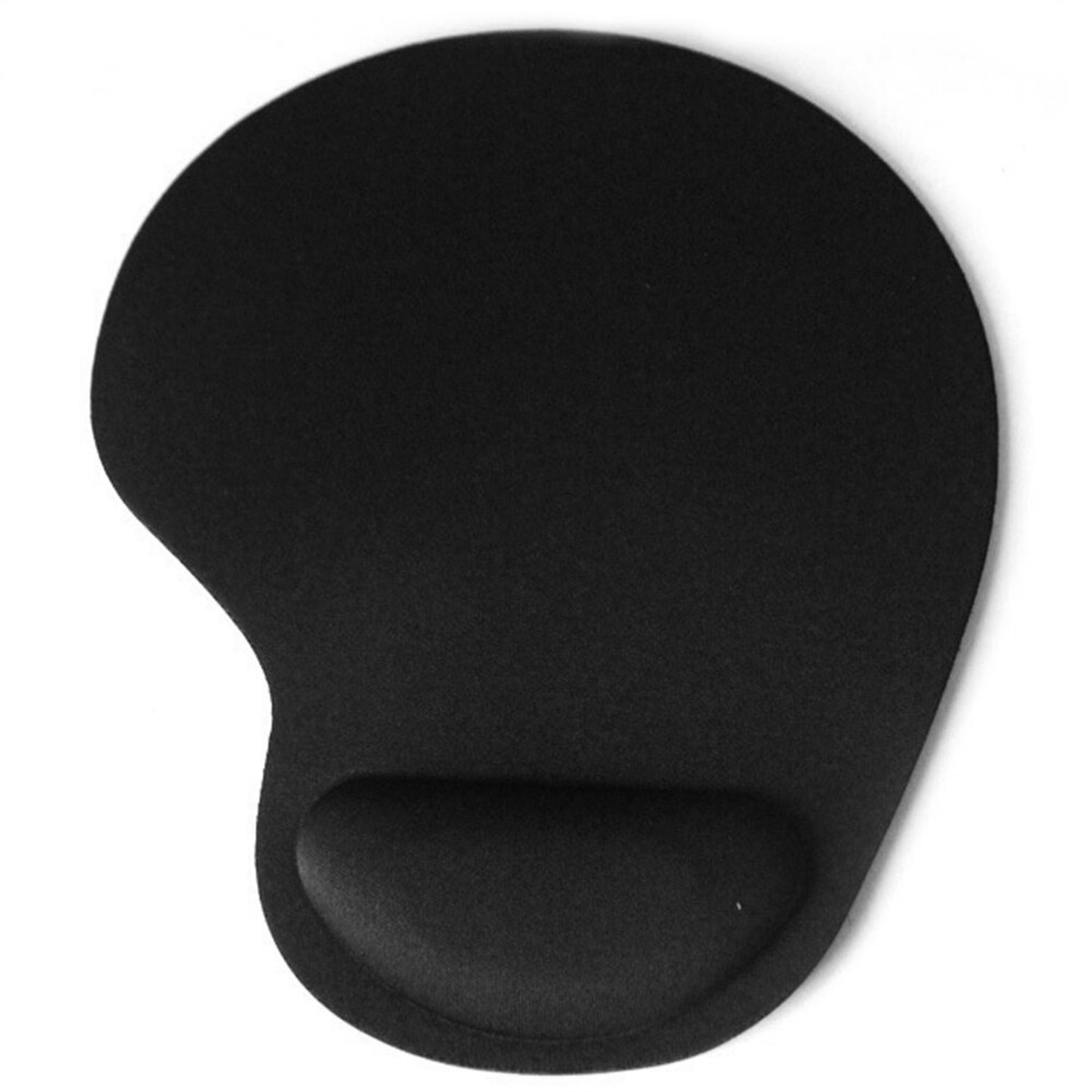 Tapis de souris EVA de couleur unie, tapis de Table de jeu confortable avec Support de poignet antidérapant: type B black