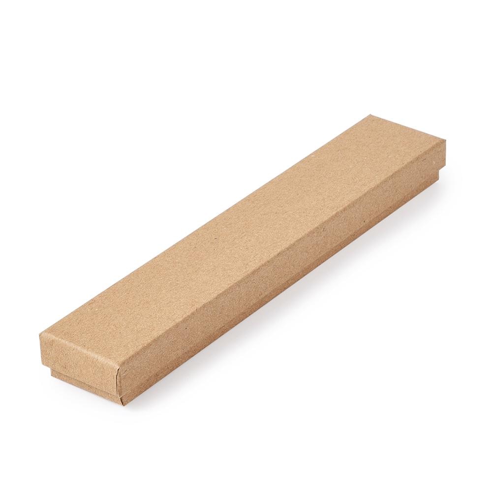 12pcs Cardboard Jewelry Boxes - 21x4x2cm Rectangle Packaging for Bracelets, Necklaces
