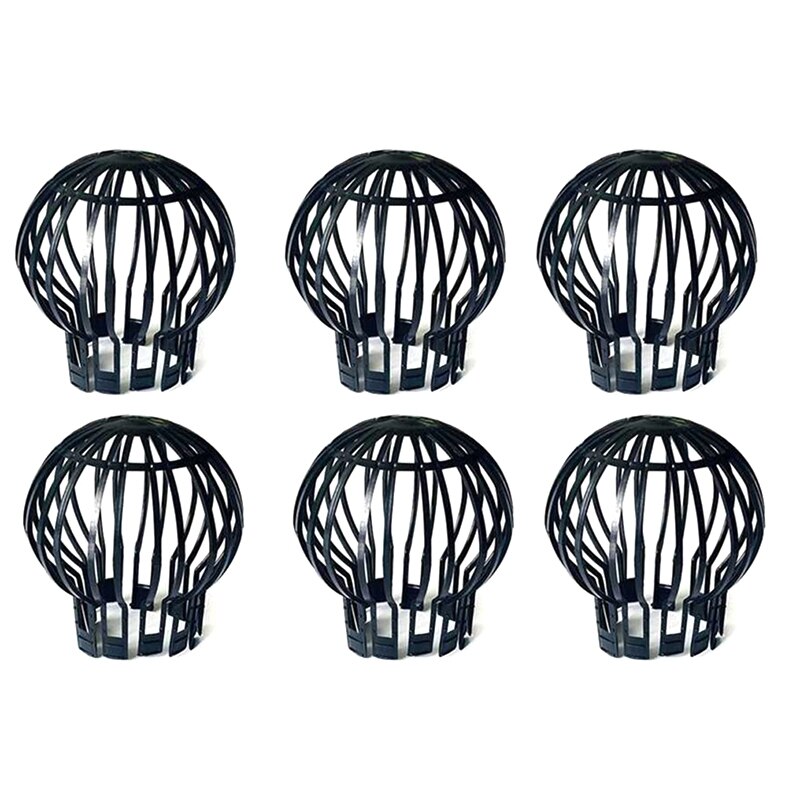 Filtre de protection de gouttière 6 pièces, filtre de gouttière empêchant les débris de feuilles, Branches de mousse de toit de boucher les tuyaux: Default Title