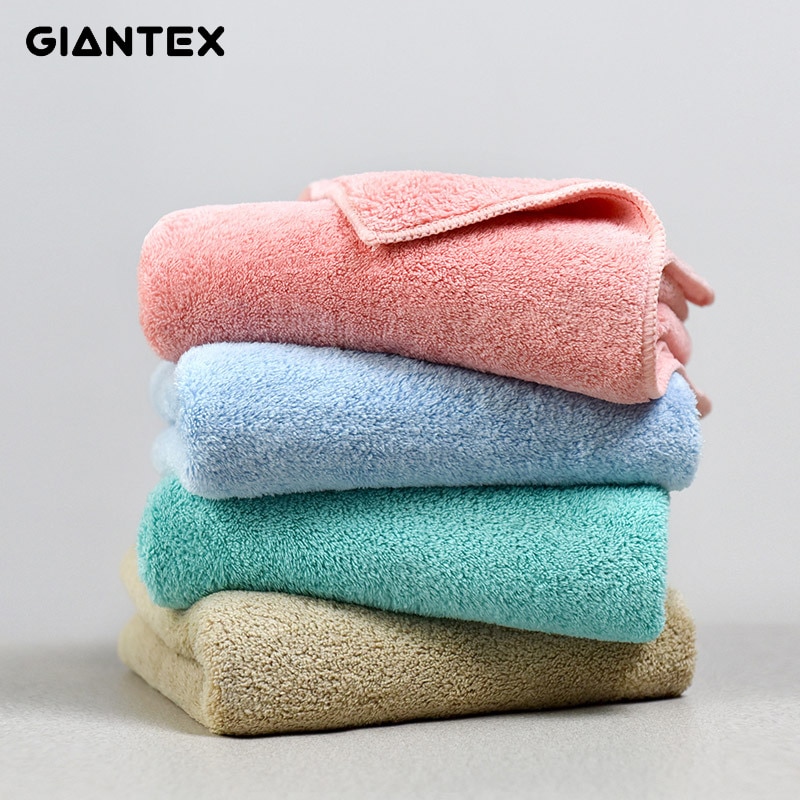 Giantex Mikrofaser Gesicht Handtuch Super Saugfähigen Schlecht Handtücher Für Erwachsene 34x75cm toallas Serviette recznik handdoeken