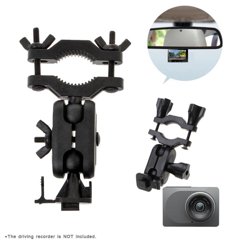VODOOL-support pour caméra Yi | Rétroviseur de voiture, conduite enregistreur vidéo, support pour caméra DVR enregistreur, support de support noir