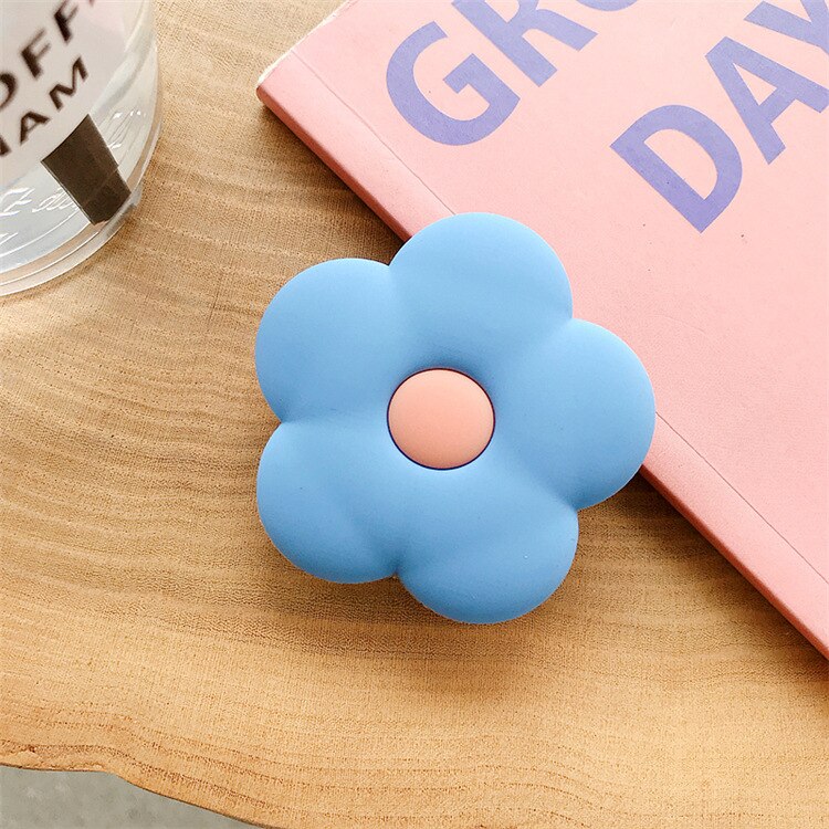 Epoxy Resin Universal Fresh And Lovely Flowers Foldable Grip Tok Bracket Mobile Phone Ring Bracket Mobile Phone Accessories: 20