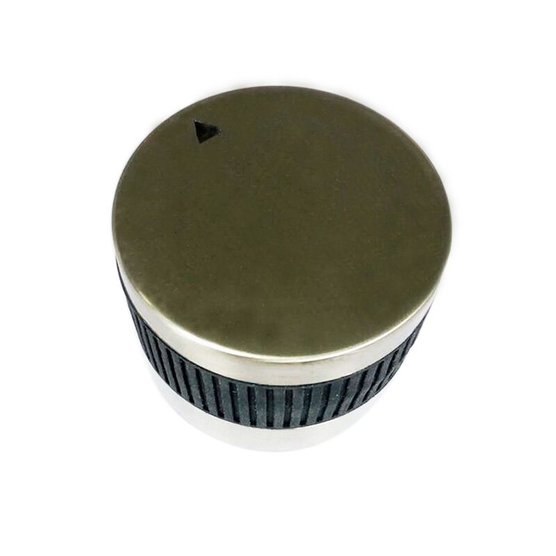 Luxury ABS Plastic Control Knob For Gas Grill Furniture Knob With Chrome Plating OD 56mm