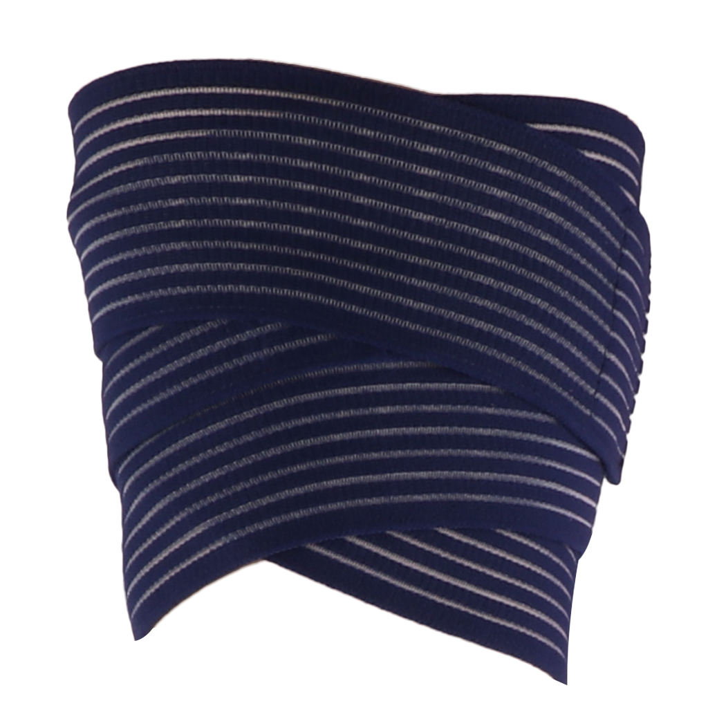 Compression Bandage Wraps, Elastic Straps Support Protector for Legs Thighs Knee Calf Leg Cyacling Climbing Trainning Access: Blue 200cm