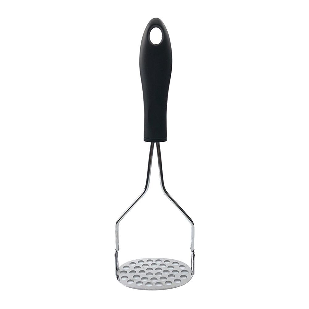 Prensa de Metal para cocina, triturador Manual de patatas y verduras, triturador de huevos de plátano y fruta: Round