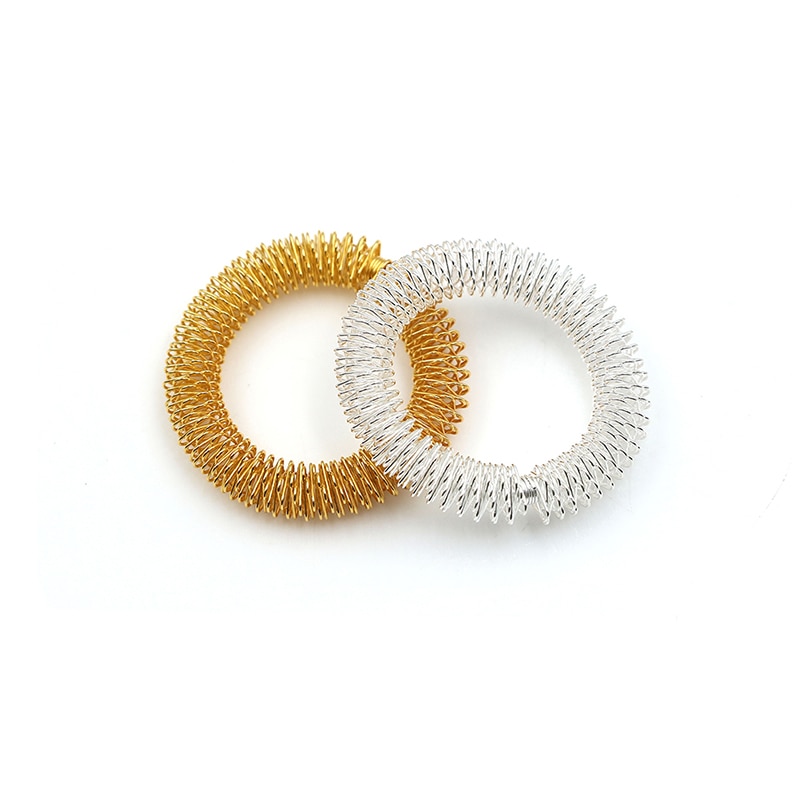Håndleds massagering håndakupunktur armbånd metal massagering til mænd kvinder sundhedspleje værktøj håndled afslapning massager