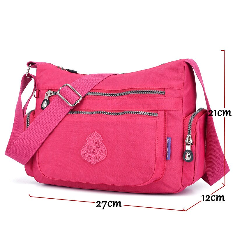 women crossbody bags for women shoulder bags 10 colors nylon cloth ladys bag waterproof shopping bag sac a main femme