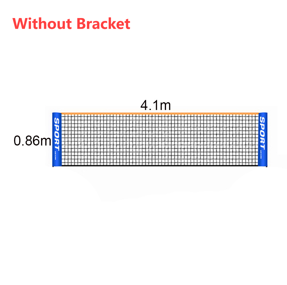 Red de bádminton para deportes de interior y exterior, redes cuadradas de entrenamiento de tenis y voleibol, 3,1/4,1/5,1/6,1 m: Rojo