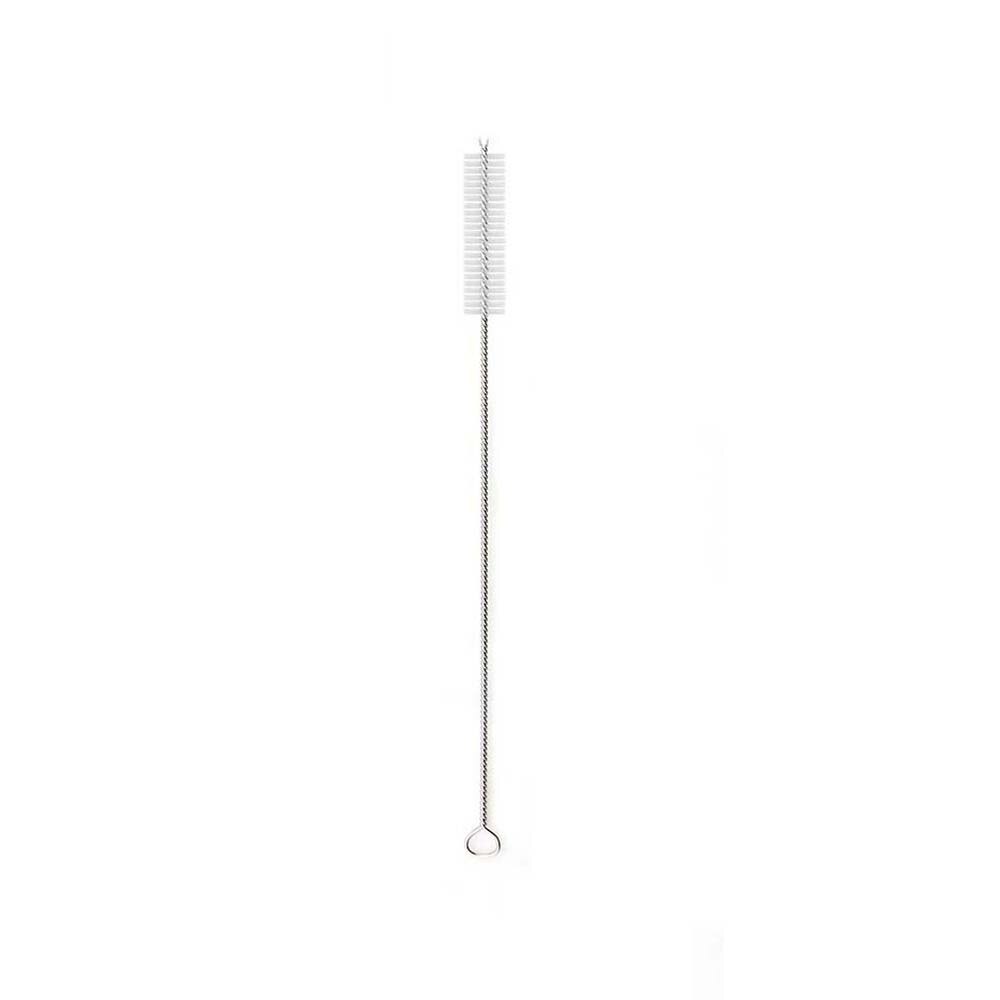Set van 4/8 herbruikbare metalen rietjes van roestvrij staal, 304 drinkrietjes met milieuvriendelijke roze borstel, rietje voor 20 / 30oz mokken: Borstel