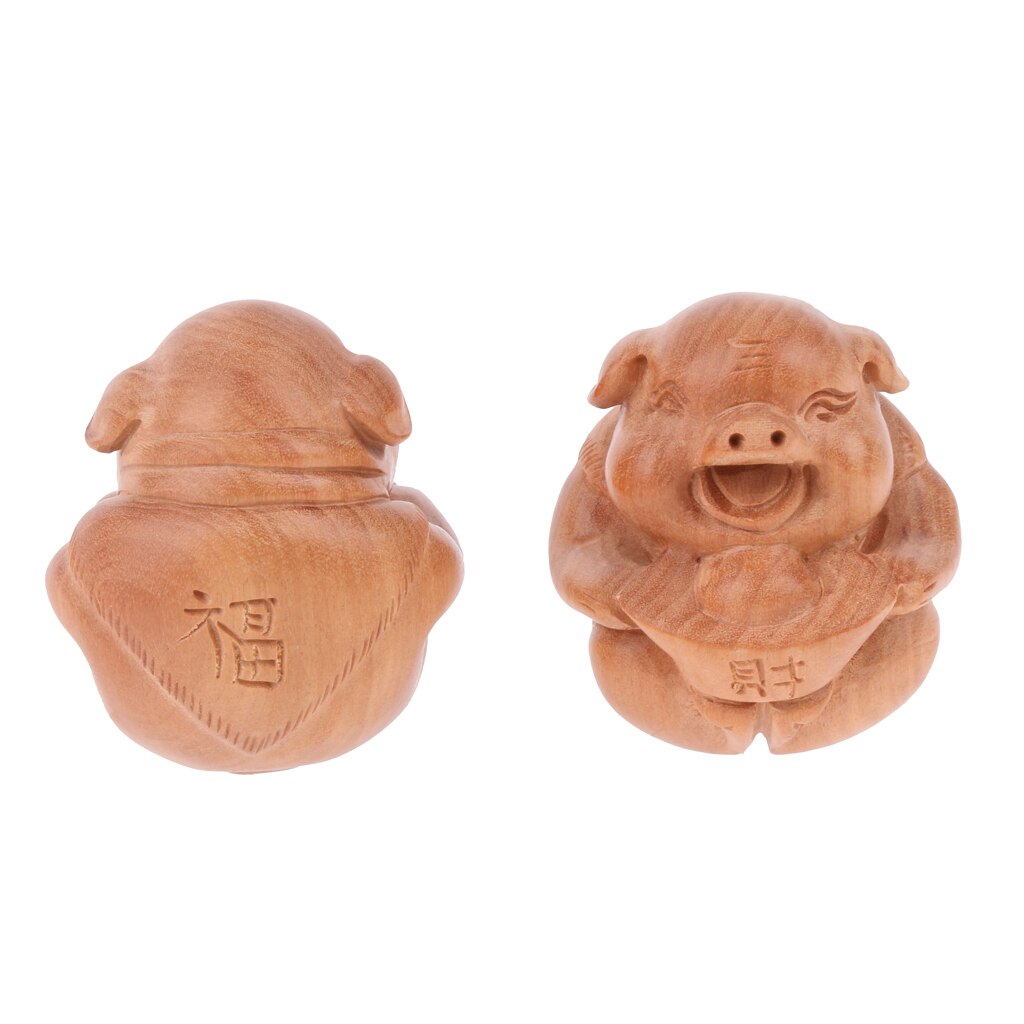 2pcs Portable Handmade Peach Wood Baoding Balls Chinese Health Exercise Ball Stress Reduce Palm Hand Massage