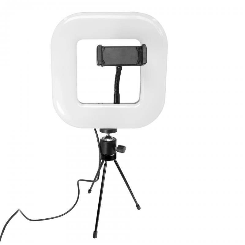 Square Fill Lamp Light With Tripod Stand Selfie Fill Light Multi-range Adjustment Girl Night Darkness Beauty Enhancing Light