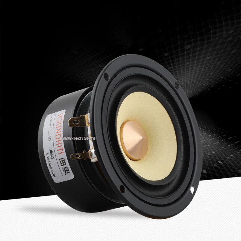 15 30W 3 Inch Speaker 4ohm~8ohm Fever Full Range Speaker Hifi Home Audio Amplifier Speaker 89dB 3dB Car Audio Modified Speaker: Round 8 ohm / 2PCS